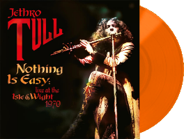 Jethro Tull - 2004 Nothing Is Easy:  Live At The Isle Of Wight 1970 - Orange Transparent vinyl LP  - 250 kr.